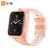 ミミ（MI）ミウサギ供腕時計4ビデオ通話カド4 Gネットワク通話NFC機能バスゲド防水機能ピンク